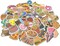 Cute Food Vinyl Stickers Pack for Water Bottles, Waterproof, Matte, 200 Pieces